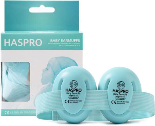 Haspro Baby Earmuffs Ακουστικά Προστασίας Μωρά Mint