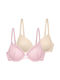 Beige & Pink Σουτιέν mit leichter Polsterung 2Pack