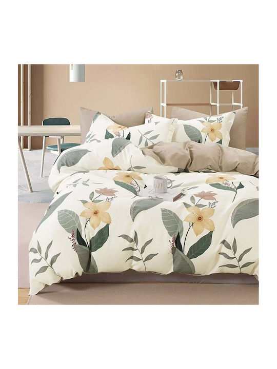 Pucioasa Bettbezug-Set Einzelbett mit Kissenbez...