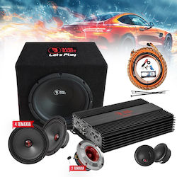 Bass Habit Σετ Ηχεία 6.5" 800W RMS