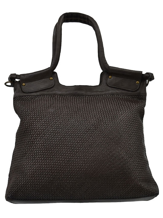 Leather Women's Bag Shoulder Brown