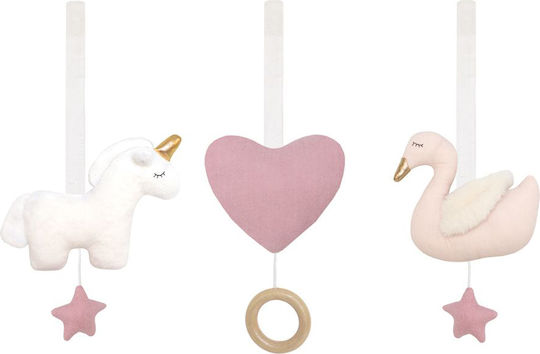 Jabadabado Pendant Toy for Crib and Stroller Animals for 0++ Months