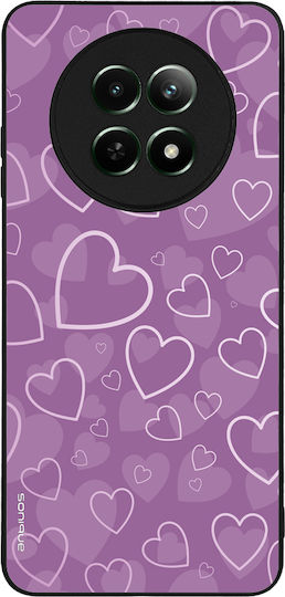 Калъф Sonique Heart Series за Realme 12 5G Realme 12x Лилав