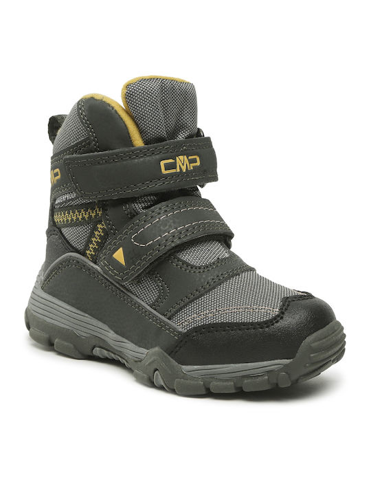 CMP Kinder-Schneestiefel mit Klettverschluss Gray