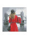Diamantmosaik Nebliges London 30x30cm