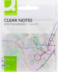 Q-Connect Biletele De Memorie Blocnotes În Cub Alb 7.6x7.5cm
