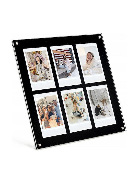 Loveinstant Frame Fixed 6 Photos Fujifilm Instax Mini Xiaomi Polaroid Canon Hp Kodak Zink Black