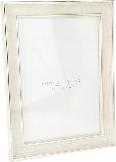 Κορνίζα Home Styling Collection Κορνίζα Φωτογραφία Απομίμηση Λευκασμένου Ξύλου 16 X 21 Εκ