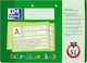 Oxford Notebook A4 Green