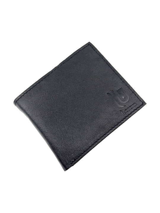 Leather Men's Wallet Classic with RFID Black
