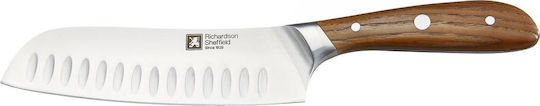 Richardson Sheffield Scandi Knife Santoku from Stainless Steel 17.5cm