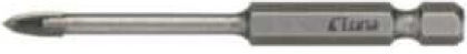 Luna Diamond Drill Carbide with Hexagonal Shank for Glass και Tiles 6mm