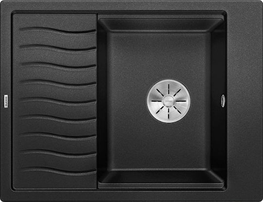 Blanco Ένθετος Νεροχύτης Inox με Μπαταρία Μ65xΠ50cm Γκρι