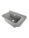 Hydroland Drop-In Chiuvetă din Granit Sintetic cu robinet L60xW34cm Gri
