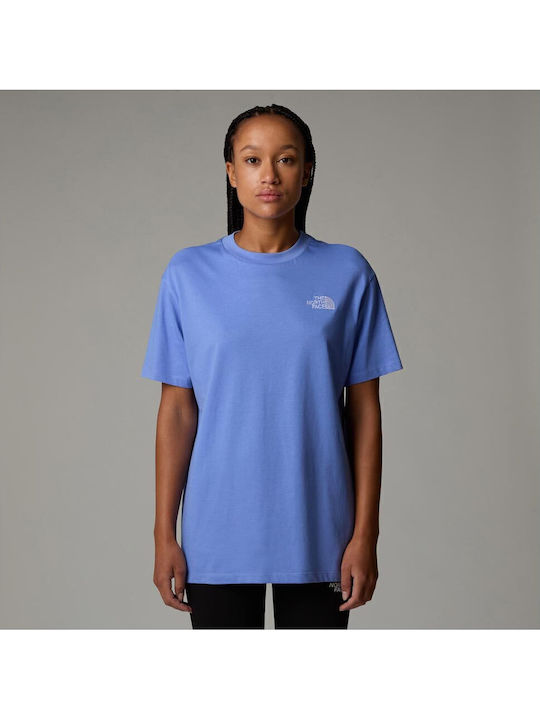 The North Face Γυναικείο Oversized T-shirt Σιέλ