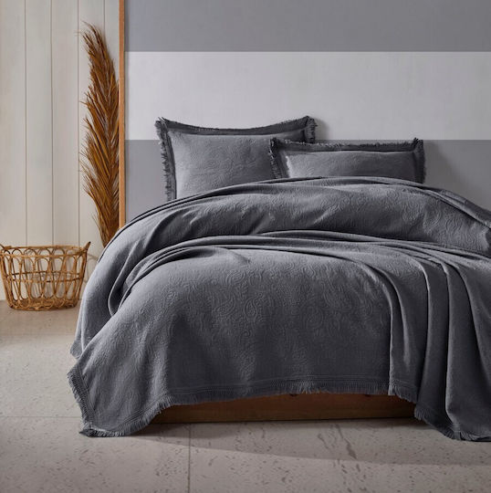 Grace Set Queen 240x260 Anthracite Gray