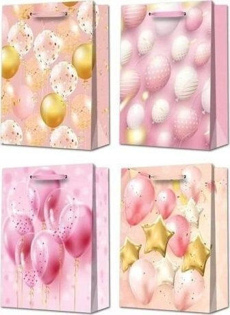 W&K Tasche für Geschenke Bunt