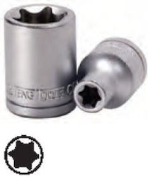 Teng Tools Καρυδάκι Αέρος Torx με Καρέ Υποδοχής 1/2" Μέγεθος E20 Teng Tools Καρυδάκι Αέρος Torx με Καρέ Υποδοχής 1/2" Μέγεθος E20