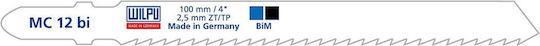 Wilpu Saws Metal Aluminum 5 Pcs Mc 12 Bi Wilpu