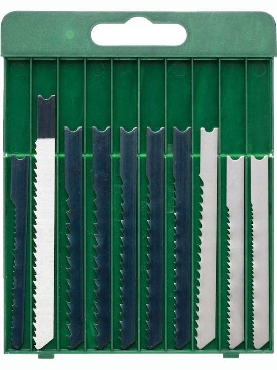 Bosch Jigsaw Blade Set Wood Metal Plastic 10 Pieces U-shank