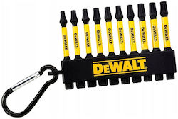 DEWALT Set 10 Screwdriver Bits Torx