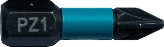 Makita Makita Screwdriver Bit Pz1-25mm 2pcs Impact Black