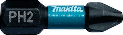 Битове за отвертка Makita Ph2-25mm 2бр. Impact Black