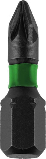 Ударни накрайници за отвертка Dedra Pozidriv Pz1 2 3x25mm 3бр. Блистер