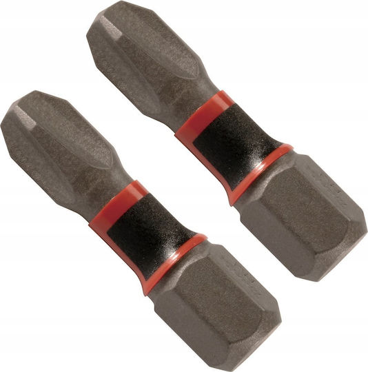Makita Makita Μυτη Κατσαβιδιου Ph3-25mm 2τμχ Impact Premier