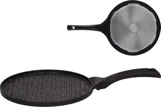 Orion Grande Aluminum Grill Pan with Stone Interior Coating 27cm