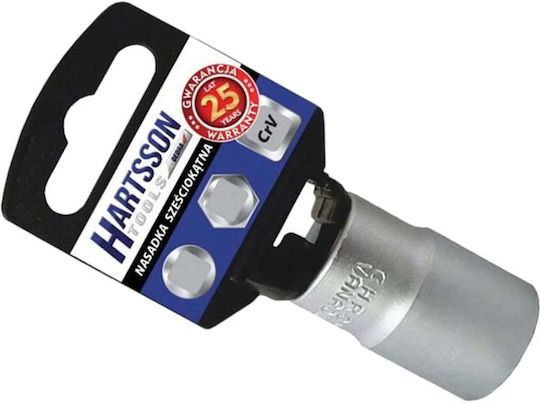 Dedra Pneumatic Hexagon Long Socket with Frame Host 1/2" Diameter 36 / 1/2" / 48