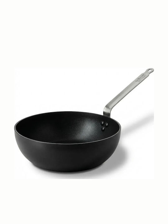 De Buyer Choc Intense Wok aus Aluminium 24cm