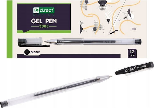 D.rect Gel Pens 12 Pieces