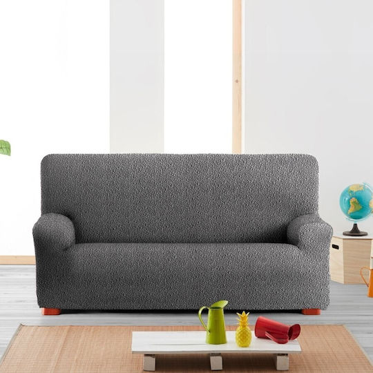 Eysa Roc Ελαστικό Κάλυμμα Τετραθέσιου Καναπέ C/16 Dark Gray 210εκ.