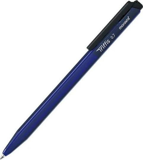 Monami Pixuri Ballpoint Albastre 12 Bucăți