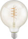 Eglo LED-Lampe 4W 101.6mm für Fassung E27 und Form G125 Warmes Weiß 270lm