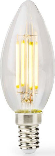 Nedis Retro Style Λάμπα LED 4.5W για Ντουί E14 Θερμό Λευκό