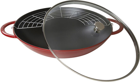 Staub Gusseisen 37cm Wok Staub Gusseisen 37cm Wok