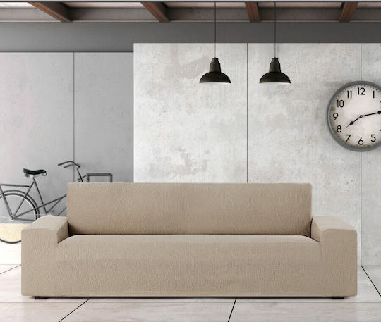Eysa Troya Husă Elastică Canapea cu trei locuri C/11 Light Brown 180εκ. 1buc F7314911