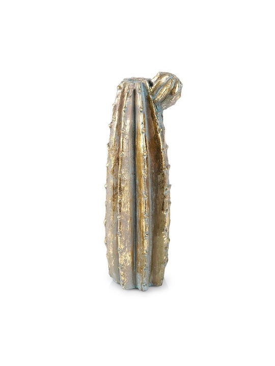 Vilde Gold Flower Cactus Vase 47.5 Cm