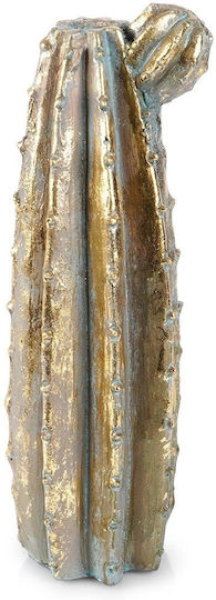 Vilde Gold Flower Cactus Vase 47.5 Cm