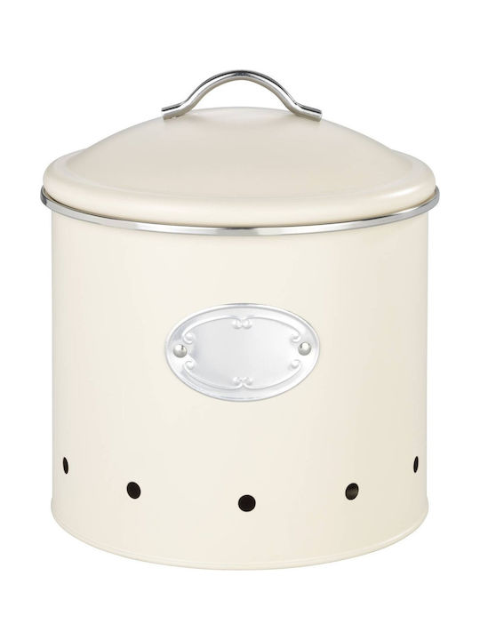 Wenko Vase General Use with Lid Metallic Black