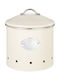 Wenko Vase General Use with Lid Metallic Black
