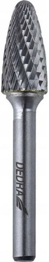 Фрезер Dedra с кръгъл ръб F12x25mm, опашка 6mm