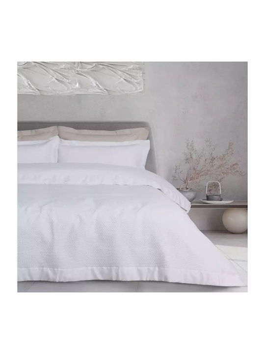 Das Home 9655 Coverlet Queen Size Microfiber Wh...