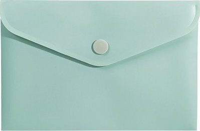 Biurfol Φάκελος Κουμπί A6 Pp Πράσινος Soft Touch Biurfol