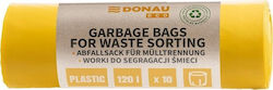Donau Săculeți de Gunoi Capacitate 120lt 10buc Galbene