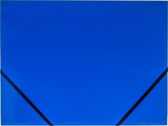 Tetis Kartonmappe Tetis Elastische Ecke A4 Blau Tetis