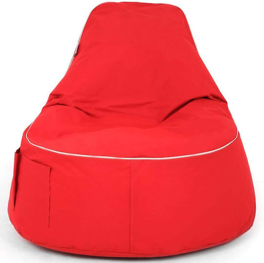 Pear Waterproof Bean Bag Chair Golf Red 80x30x75cm