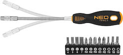 Neo Tools Screwdriver with 13 Interchangeable Tips